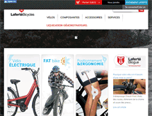 Tablet Screenshot of lafbike.com